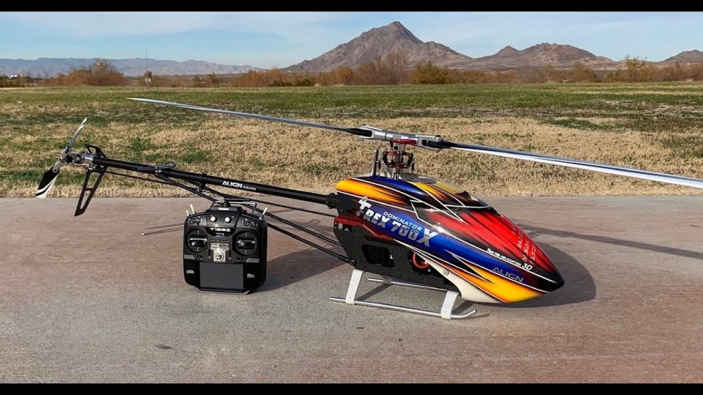 ALIGNがAlan Szabo Jr.氏による電動ヘリ「T-REX700X Dominator」の3D ...